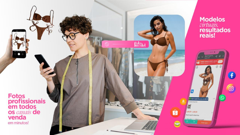 Dê vida às suas criações com o visual poderoso do FotoModel.
